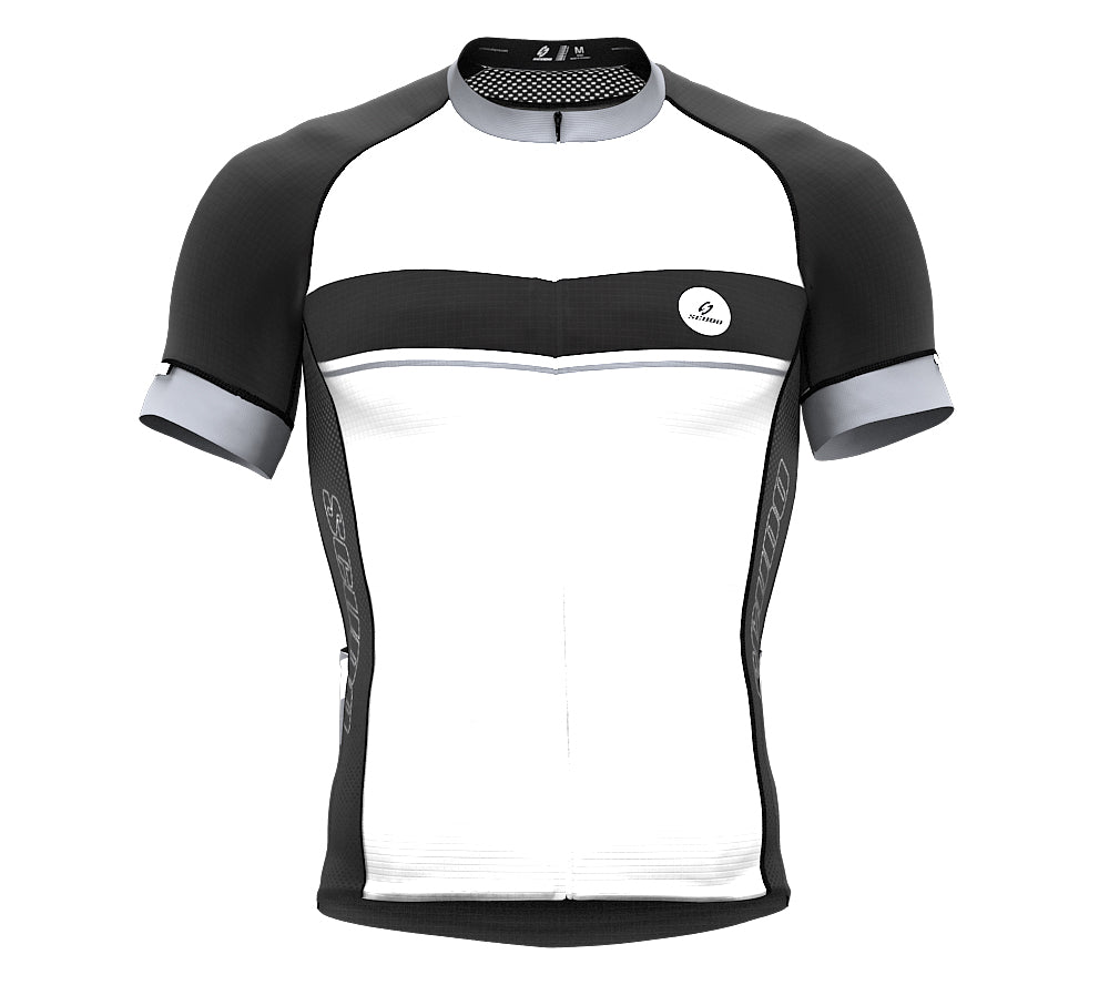 Seashell Gray Short Sleeve Cycling PRO Jersey