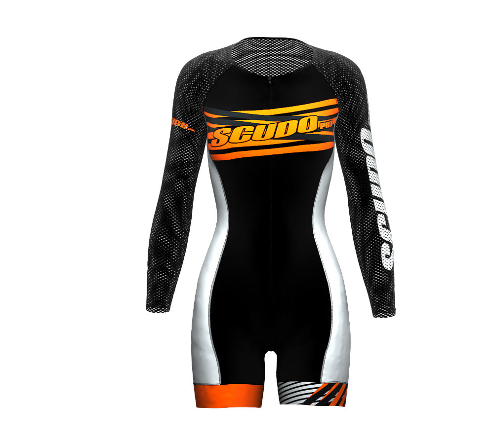 Seashell Scudopro Cycling Skin Suit Long Sleeve for WomanSeashell Scudopro Cycling Skin Suit Long Sleeve for Woman