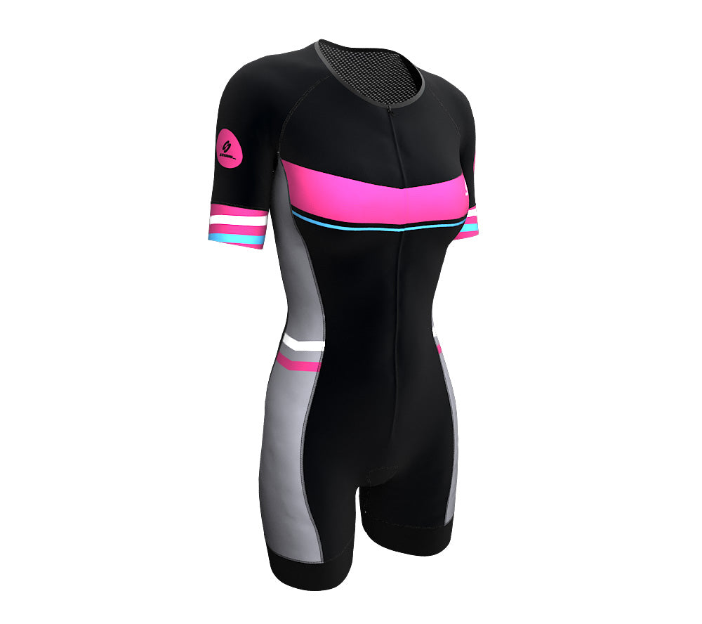 Seashell Scudopro Cycling Skin Suit Short Sleeve for Woman