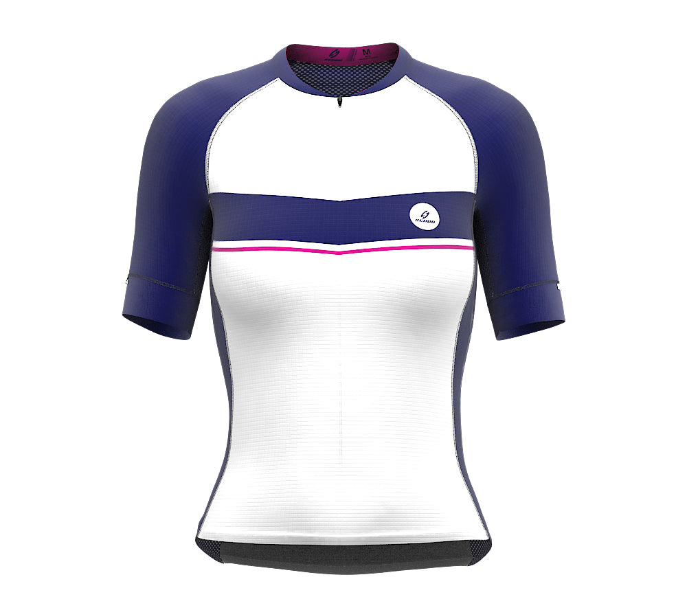Seashell Violet Short Sleeve Cycling PRO Jersey