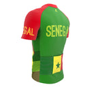 Senegal  Full Zipper Bike Short Sleeve Cycling Jersey