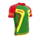 Senegal  Full Zipper Bike Short Sleeve Cycling Jersey