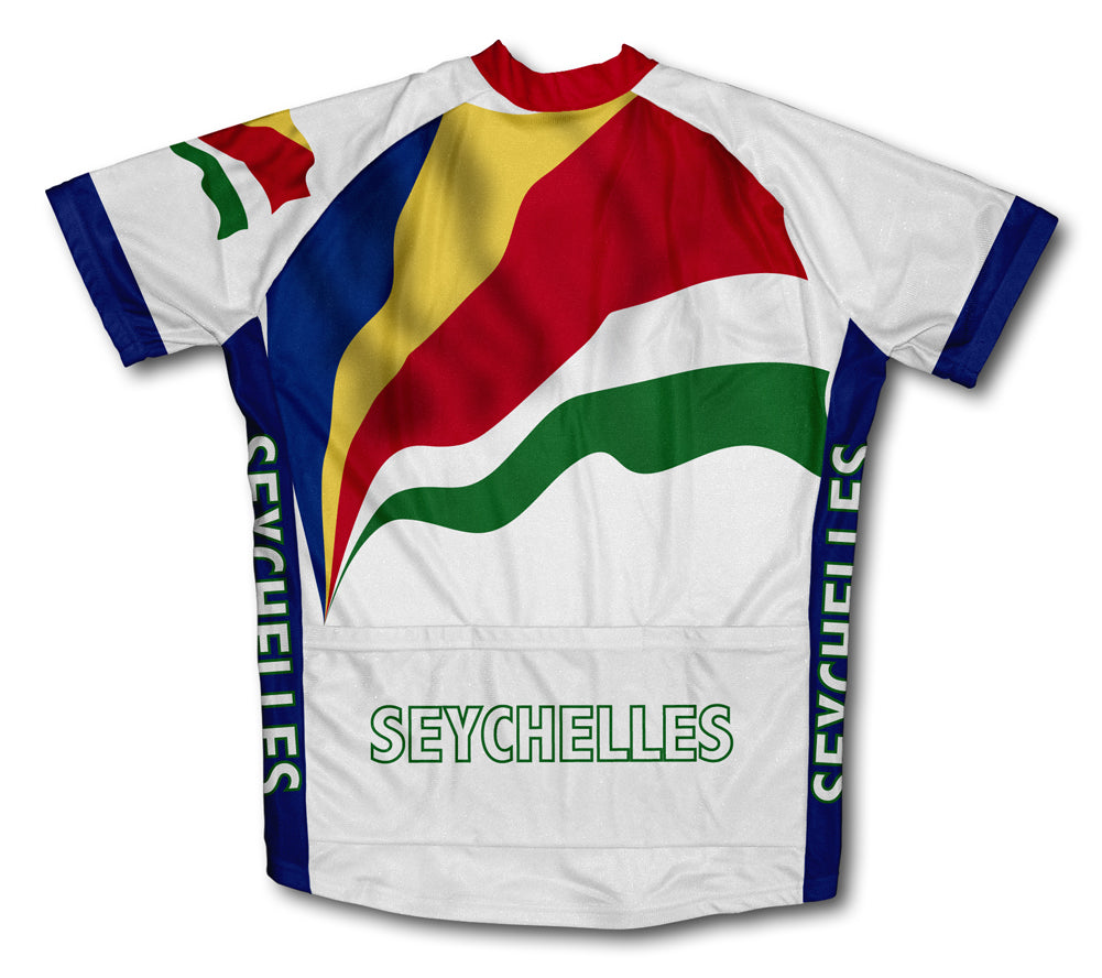 Seychelles Flag Cycling Jersey for Men and Women