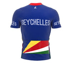 Seychelles  Full Zipper Bike Short Sleeve Cycling Jersey