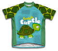 Shy Turtle Short Sleeve Cycling Jersey for Men and Women