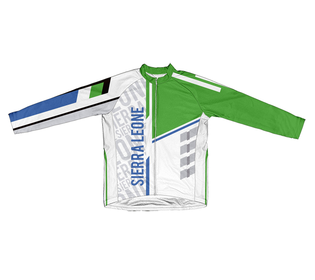 Sierra Leone ScudoPro Cycling Jersey for Men and Women