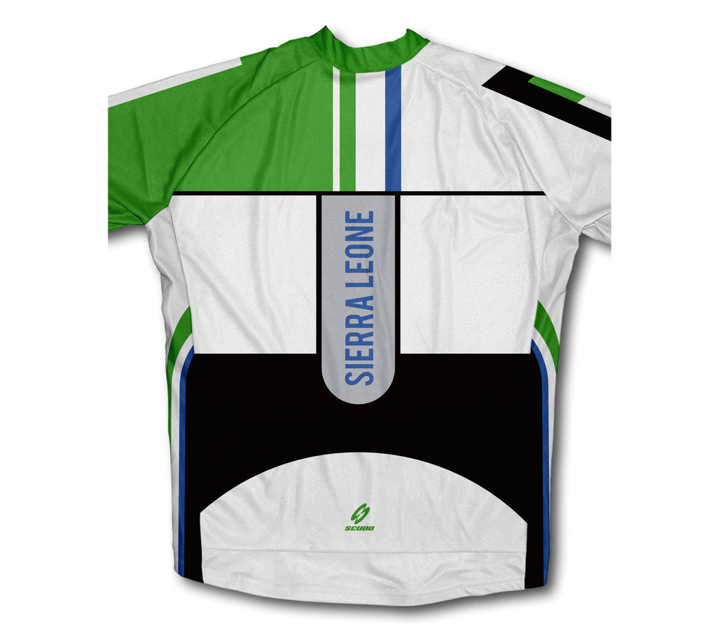 Sierra Leone ScudoPro Cycling Jersey for Men and Women