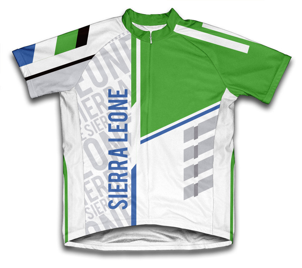 Sierra Leone ScudoPro Cycling Jersey for Men and Women