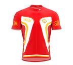 Sikkim  Full Zipper Bike Short Sleeve Cycling Jersey