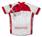 Singapore Flag Cycling Jersey for Men and Women