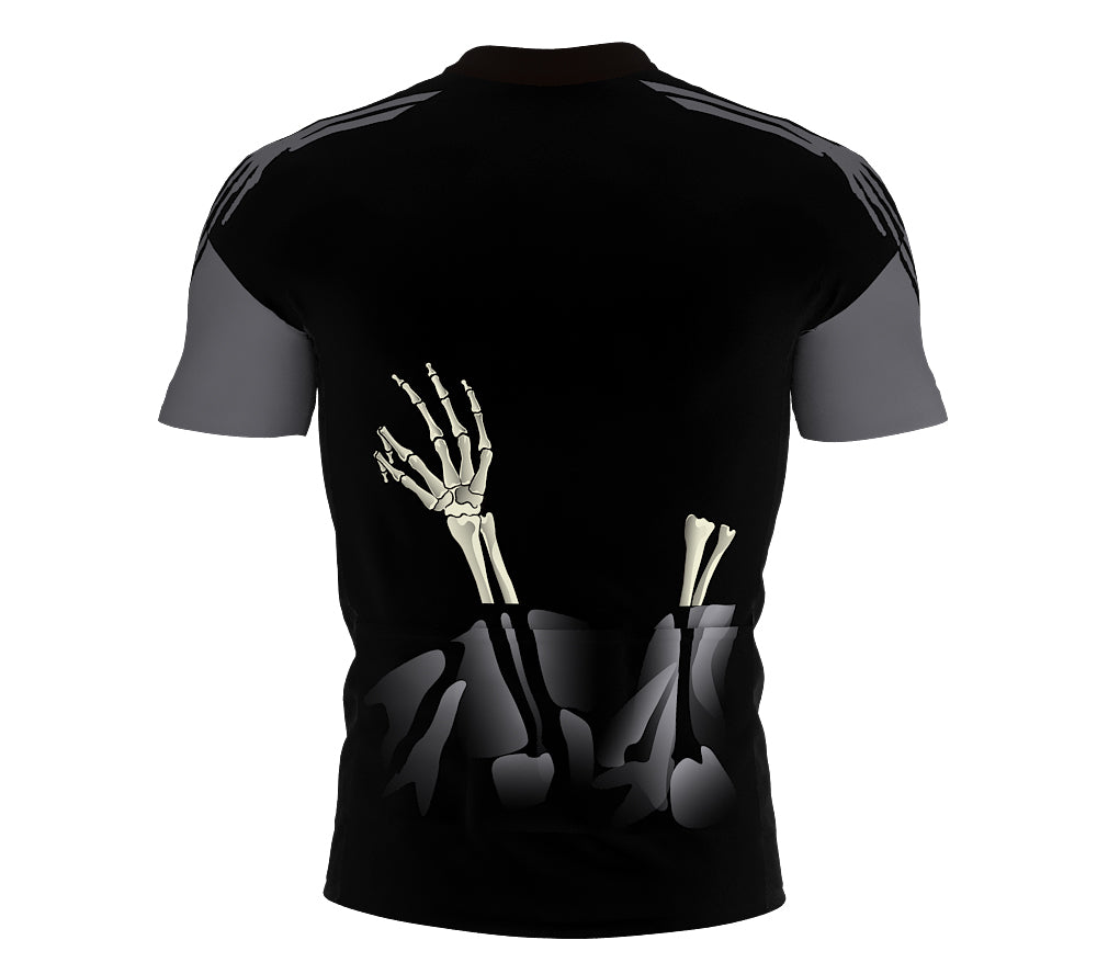 Skeleto Cycling Jersey Short Sleeve for Men and Women