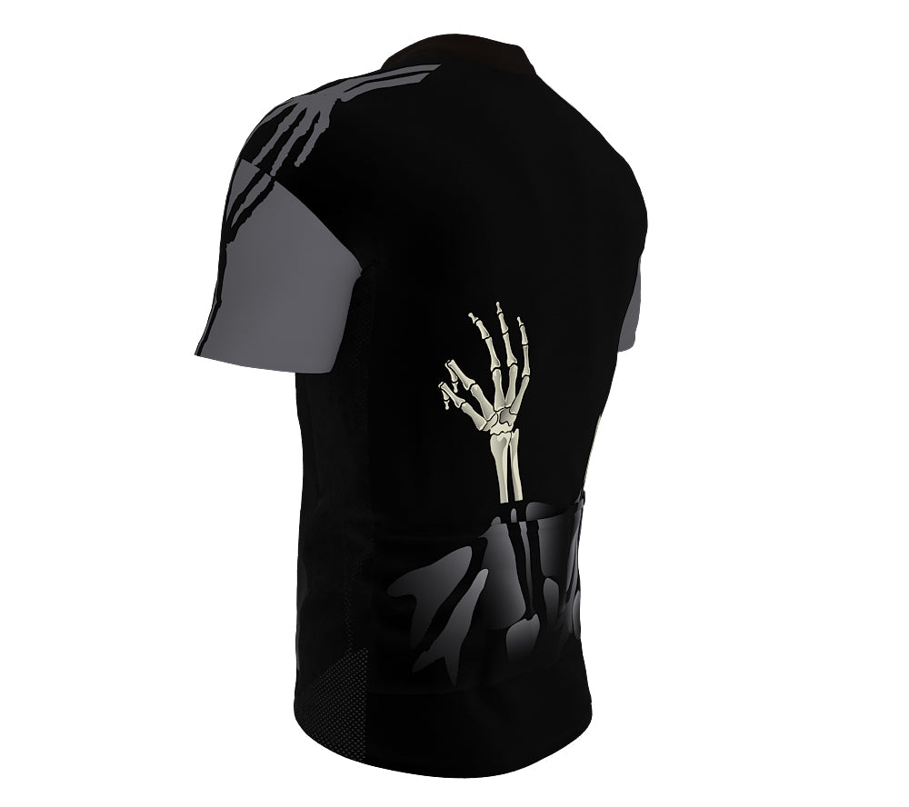Skeleto Cycling Jersey Short Sleeve for Men and Women