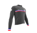 ScudoPro Pro Thermal Long Sleeve Cycling Jersey Country CODE Slovakia Gray | Men and Women