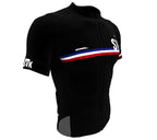 Slovakia Black CODE Short Sleeve Cycling PRO Jersey for Men and Women