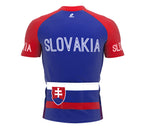 Slovakia  Full Zipper Bike Short Sleeve Cycling Jersey