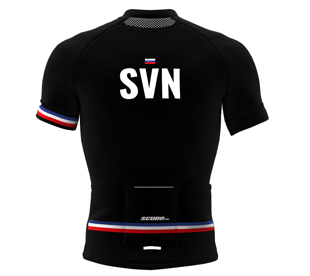Slovenia Black CODE Short Sleeve Cycling PRO Jersey for Men and Women