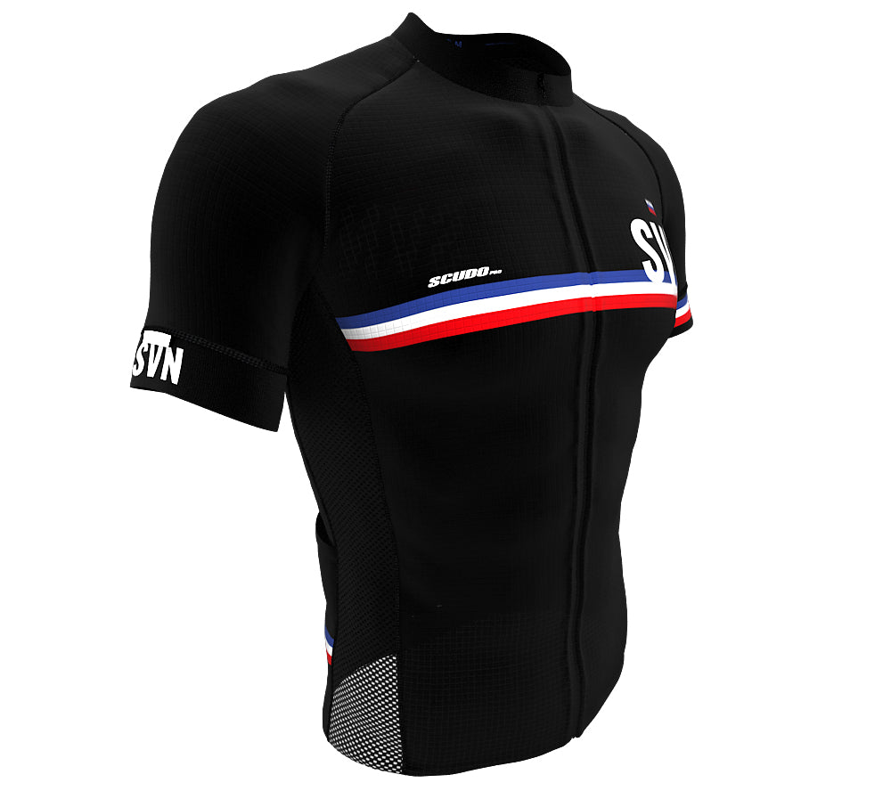 Slovenia Black CODE Short Sleeve Cycling PRO Jersey for Men and Women