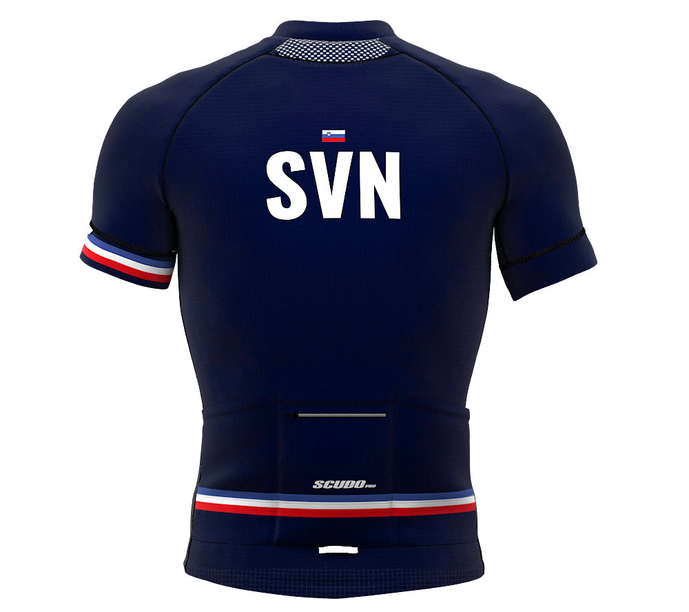 Slovenia Blue CODE Short Sleeve Cycling PRO Jersey for Men and Women