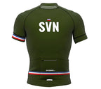 Slovenia Green CODE Short Sleeve Cycling PRO Jersey for Men and Women