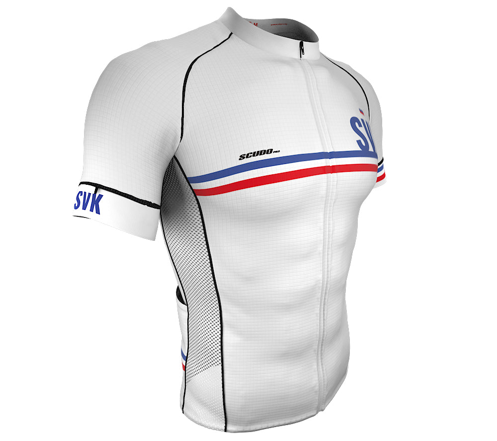 Slovenia White CODE Short Sleeve Cycling PRO Jersey for Men and Women