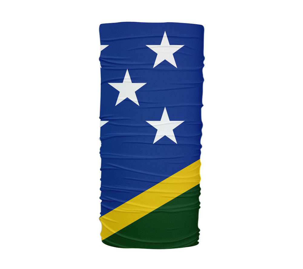 Solomon Islands Flag Multifunctional UV Protection Headband