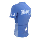 Somalia  Full Zipper Bike Short Sleeve Cycling Jersey