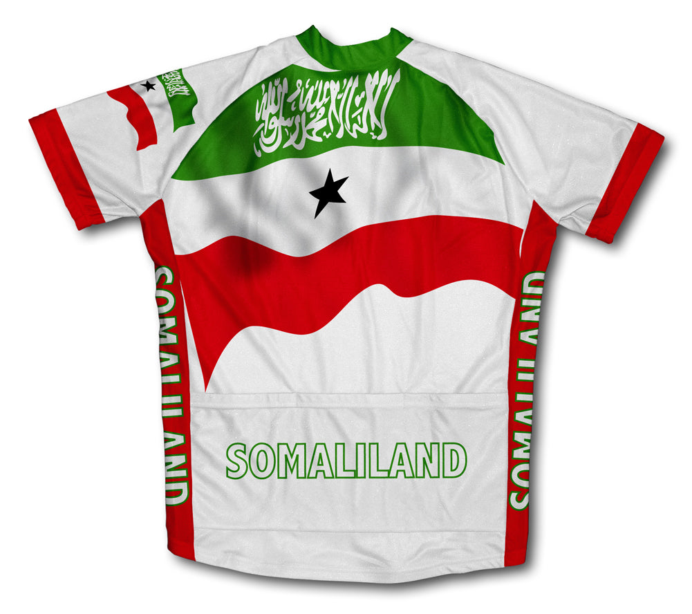 Somaliland Flag Cycling Jersey for Men and Women