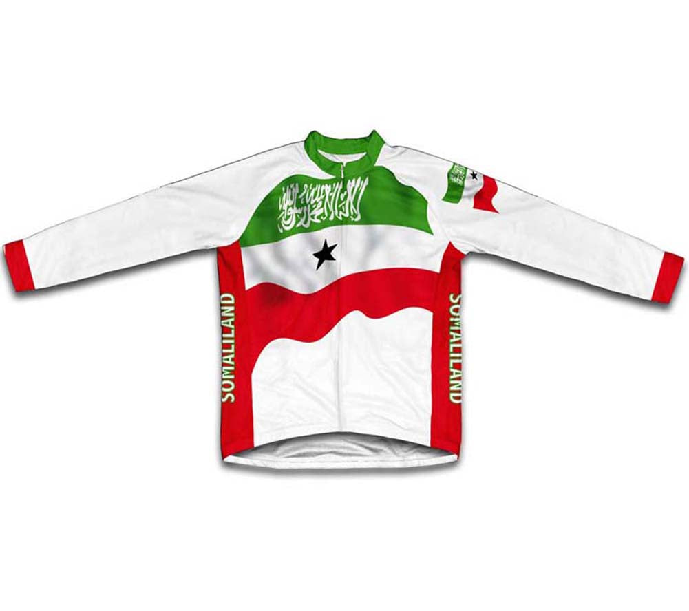 Somaliland Flag Cycling Jersey for Men and Women