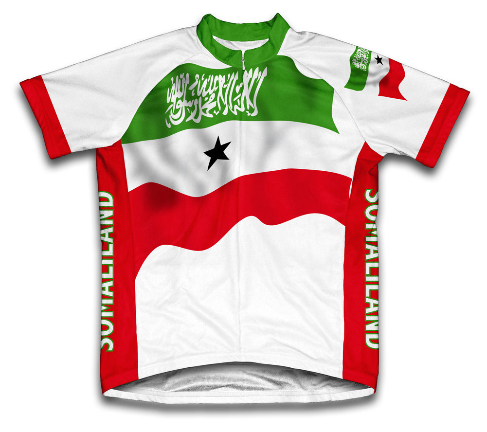 Somaliland Flag Cycling Jersey for Men and Women