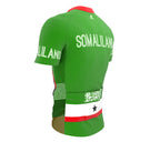 Somaliland  Full Zipper Bike Short Sleeve Cycling Jersey