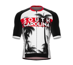 ScudoPro Pro-Elite Short Sleeve Cycling Jersey South Carolina USA State Icon landmark symbol identity  | Men and Women