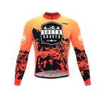 ScudoPro Pro Thermal Long Sleeve Cycling Jersey South Dakota USA state Icon landmark identity  | Men and Women