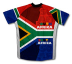 South Africa Short Sleeve Cycling Jersey for Men and Women