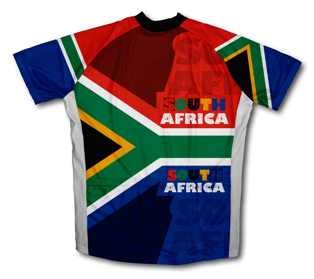 South Africa Short Sleeve Cycling Jersey for Men and Women