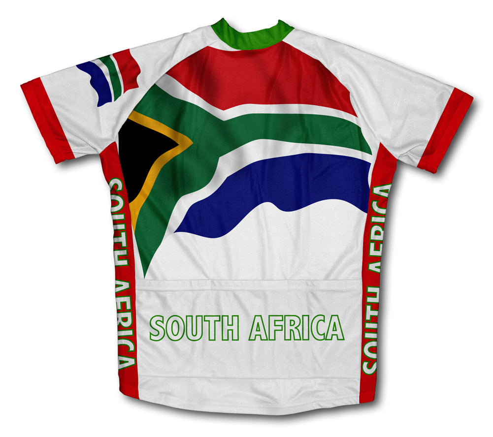 South Africa Flag Cycling Jersey for Men and Women