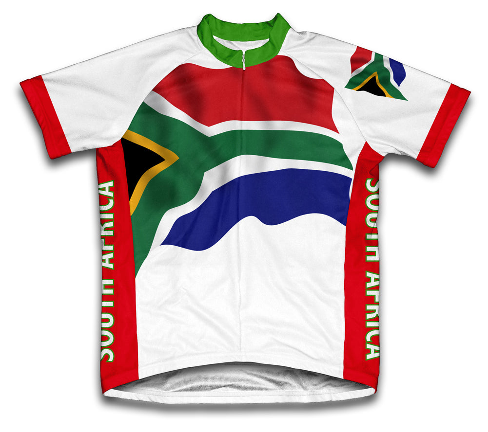 South Africa Flag Cycling Jersey for Men and Women