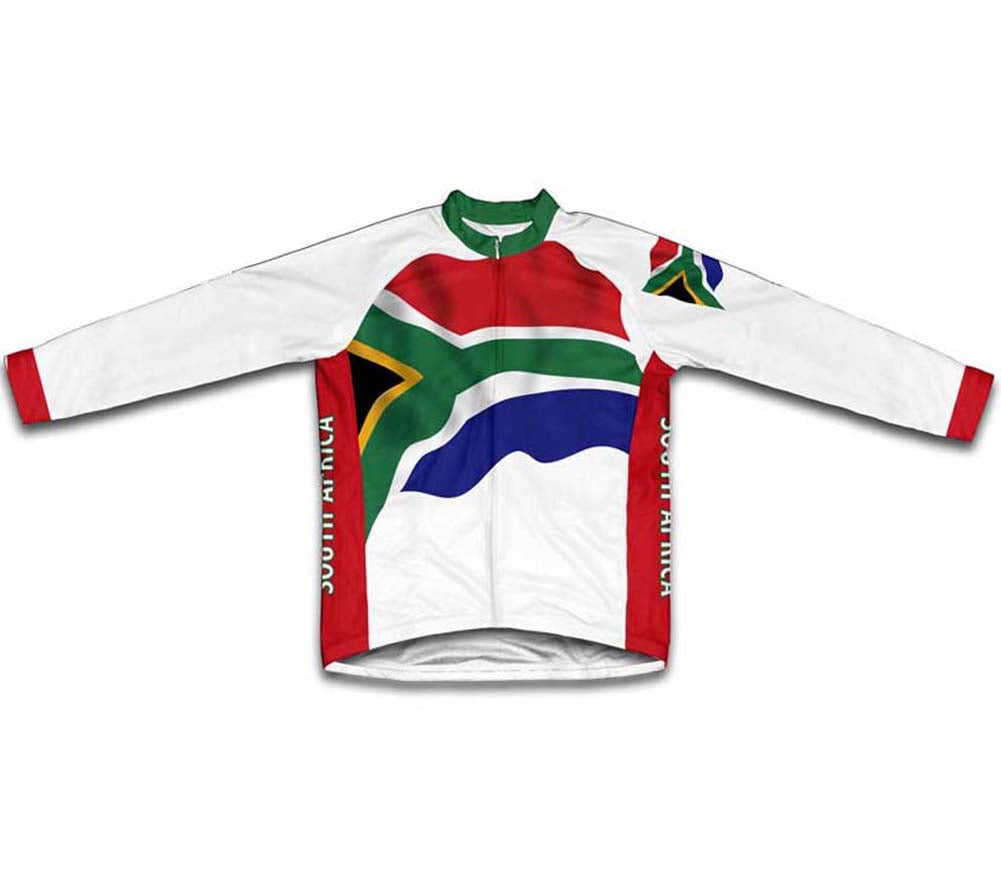 South Africa Flag Cycling Jersey for Men and Women