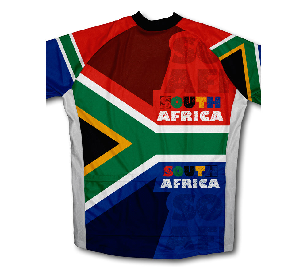 South Africa Short Sleeve Cycling Jersey for Men and Women