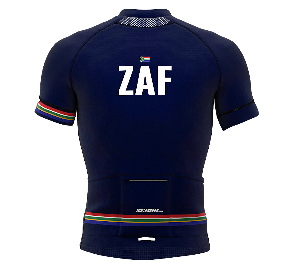South Africa Blue CODE Short Sleeve Cycling PRO Jersey for Men and Women