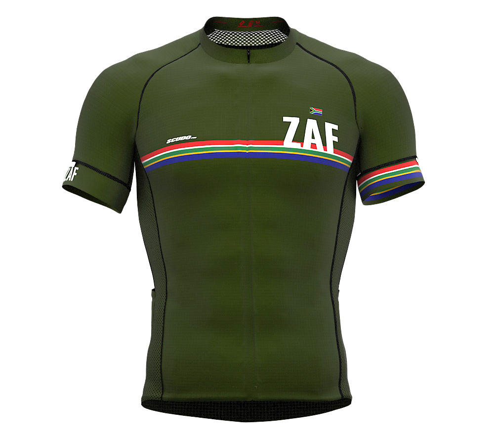 South Africa Green CODE Short Sleeve Cycling PRO Jersey for Men and WomenSouth Africa Green CODE Short Sleeve Cycling PRO Jersey for Men and Women
