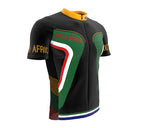 South Africa  Full Zipper Bike Short Sleeve Cycling Jersey