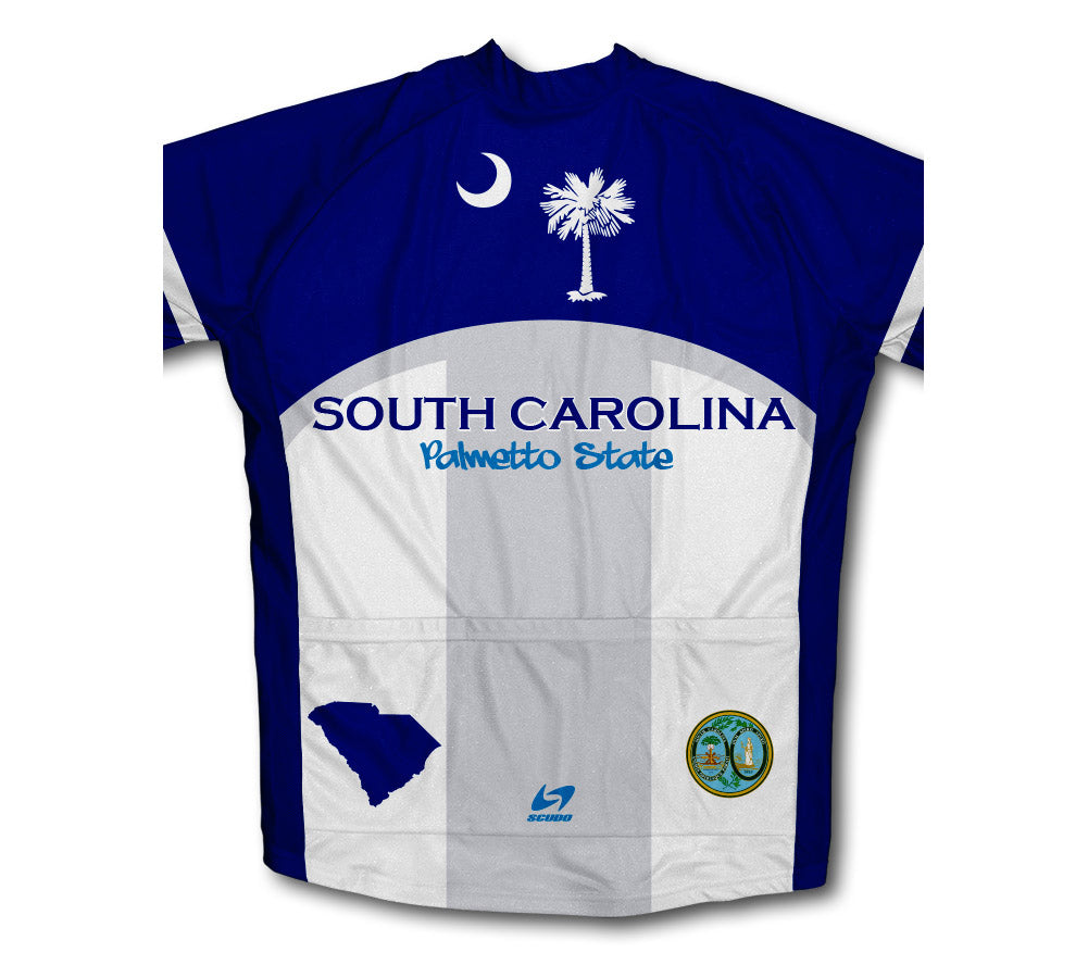 South Carolina Flag Winter Thermal Cycling Jersey