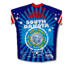 South Dakota Short Sleeve Cycling Jersey for Men and Women