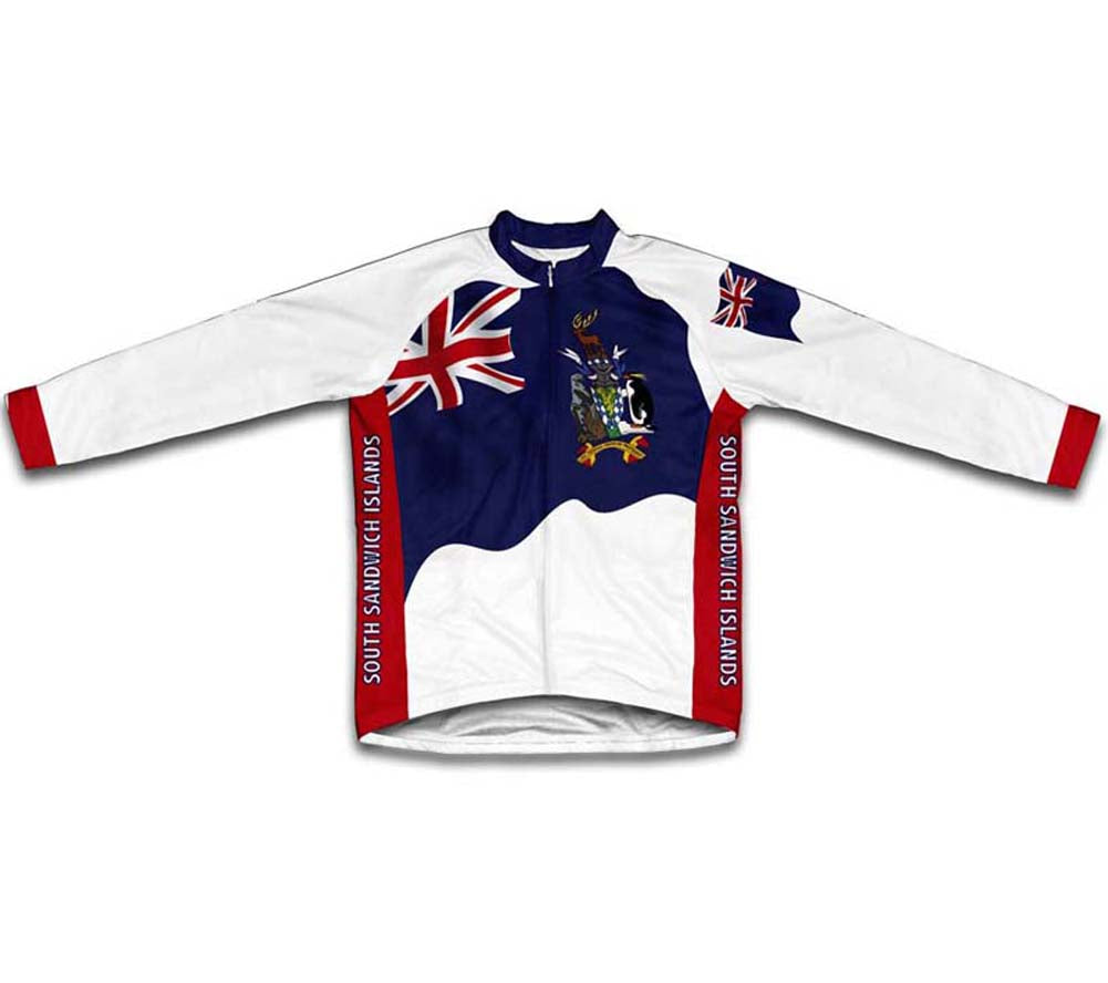 South Georgia And The South Sandwich Islands Flag Cycling Jersey for Men and Women