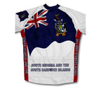 South Georgia And The South Sandwich Islands Flag Cycling Jersey for Men and Women