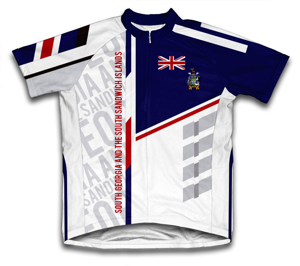 South Georgia And The South Sandwich Islands ScudoPro Cycling Jersey for Men and Women