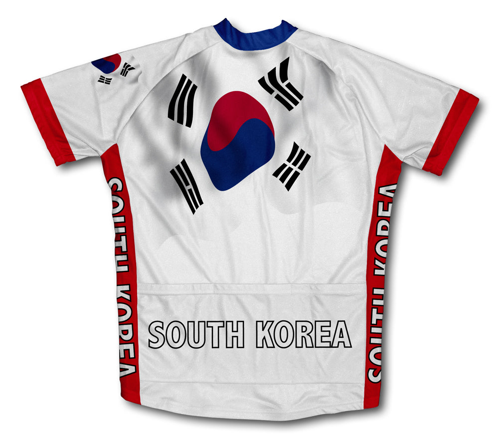 South Korea Flag Cycling Jersey for Men and Women