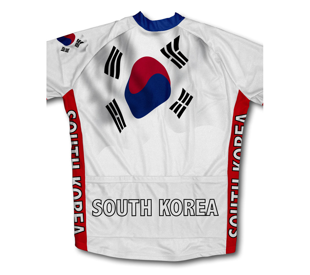 South Korea Flag Cycling Jersey for Men and Women