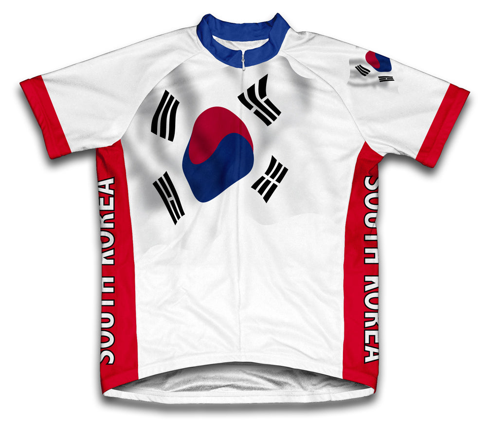 South Korea Flag Cycling Jersey for Men and Women