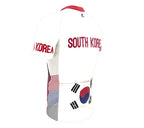 South Korea  Full Zipper Bike Short Sleeve Cycling Jersey